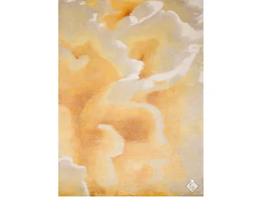 COTTON SUNLIGHT - Rectangular silk rug _ Edition Bougainville